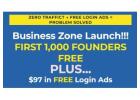 Claim Your Spot as a Founder and Enjoy $97 in FREE Login Ads