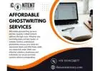 Affordable Ghostwriting Services: High-Quality Content on a Budget