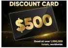 $500 Hotel Discount E-Card – Save Big on Over 1,000,000 Hotels Worldwide!