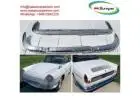 Renault Caravelle and Floride, coupe and cabrio (1958-1968) bumpers with covers