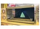 Pyramid Hologram Unveils Striking Visual Wonders in Saudi Arabia