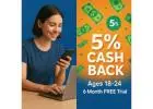 18-24? Get PAID to Shop Amazon - 5% Cash Back & FREE Trial