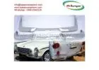 Volvo P1800 Jensen Cow Horn (1961-1963) bumpers by stainless steel
