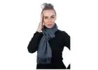Plain Scottish Cashmere Scarves - TCG London