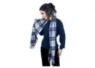 Scottish Cashmere Check Scarves