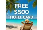Free Hotel Discount Card – Limited Giveaway