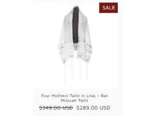 Discover Elegance and Tradition with Women's Tallit at Galilee Silks! Discover Elegance and Tradition with Women's Tallit at Galilee Silks!