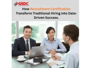 How Recruitment Certifications Transform Traditional Hiring into Data-Driven Success. How Recruitment Certifications Transform Traditional Hiring into Data-Driven Success.
