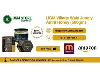Discover India’s #1 Natural Jungle Honey 500gm at UGMStore Discover India’s #1 Natural Jungle Honey 500gm at UGMStore