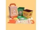 Custom Popcorn Boxes for Stylish Snack Packaging