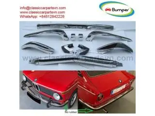 BMW 1502.1602.1802.2002 bumpers (1971-1976) by stainless steel BMW 1502.1602.1802.2002 bumpers (1971-1976) by stainless steel