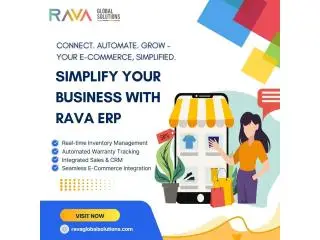 RAVA Global Solutions – E-Commerce ERP with Warranty Tracking Software RAVA Global Solutions – E-Commerce ERP with Warranty Tracking Software