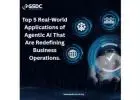 Top 5 Real-World Applications of Agentic AI That Are Redefining Business Operations.