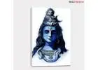 Divine Shiva Painting by WallMantra – Spiritual Wall Art for Your Home