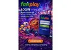 Fairplay Login with Clean and Fast Interface