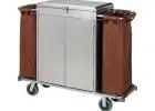Get Easier Storage with Washroom and Housekeeping Trolley