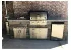 Outdoor Kitchen Backyard Broken Arrow