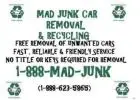 FREE JUNK CAR REMOVAL NO TITLE OK! 1-888-MAD-JUNK