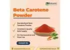 Beta Carotene Powder Supplier | Bulk Manufacturer India