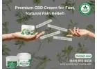 Experience Powerful Pain Relief with Our CBD Cream!