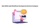 Best White Label WordPress Development Services Company
