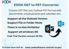 How to  export and convert OST data items to PST format