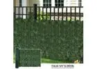 Enjoy Year-Round Greenery with an Artificial Plant Hedge