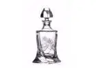 Crystal Whiskey Decanter Set | Distinct Bar Statement