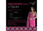 Saree Draping Services in Hyderabad | 7032111525 | Cocoon Salon