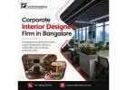 Corporate Interior Designer Firm in Bangalore