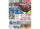 July Fourth Weekend in Miami Fireworks Party Boat Rentals, Yacht Parties and Island BBQ Adventures