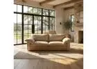 Obsessed with my new Japandi sectional! So cozy & functional - Must see!