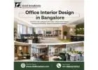 Office Interior Design in Bangalore