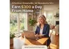 Attention: Greenville, SC Residents Age 50 and Over — Ready to Earn Extra Income Online?