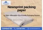 Premium Newsprint Packing Paper for Safe Moving & Shipping