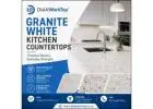 Granite White Kitchen Countertops | +44 020 83685555 | DialAWorkTop