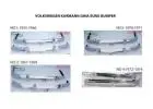 Volkswagen Karmann Ghia Euro type bumper (1955 – 1974) by stainless steel