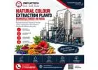 Natural Colour Extraction Plants Manufacturer In India | Mecho Tech