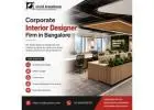 Corporate Interior Designer Firm in Bangalore