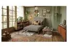 3-in-1 Houndstooth Sleeper Chair with 5-Position Adjustable Chaise & Guest Bed