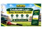 CricBet99 Login – Easy Account Access