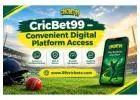 CricBet99 – Convenient Digital Platform Access