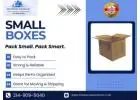 Small Boxes for Packing, Shipping & Storage