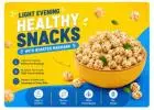 Light Evening Healthy Snacks with Roasted Makhana