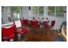 Bars and Booths offers Diner tables and chair sets for sale in real metal banding