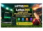 Lotus365 Login and Platform Overview – Website Access Made Simple